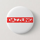 Dazzende Briefmarke Button (Vorderseite)