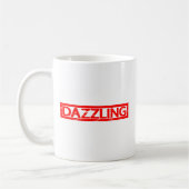 Dazzende Briefmarke Kaffeetasse (Links)