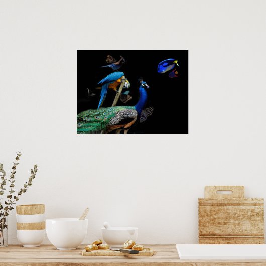 Dazzende Kreaturen Poster (Küche)