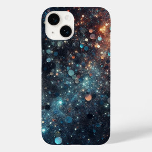 Dazzie in Dunkelblau: Der ultimative Glitzer Case-Mate iPhone 14 Hülle