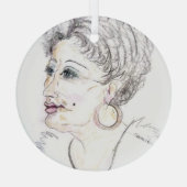 dazzig ornament aus glas (Rückseite)