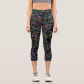 Dazzing Multicolor Stars Leggings (Vorderseite)