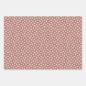 Dazzing Rose Gold Geschenkpapier Set (Vorderseite 3)