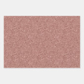 Dazzing Rose Gold Geschenkpapier Set (Vorderseite 2)