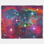 Dazzing Star Field Fleecedecke (Vorderseite (Horizontal))