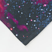 Dazzing Star Field Fleecedecke (Ecke)