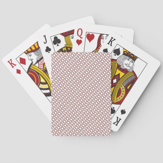 Dazzing Star Pattern Spielkarten (Rückseite)