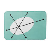 Dazzle Blue Badematte (Vorderseite)