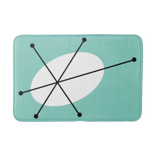 Dazzle Blue Badematte (Vorderseite)