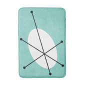 Dazzle Blue Badematte (Vorderseite Vertikal)