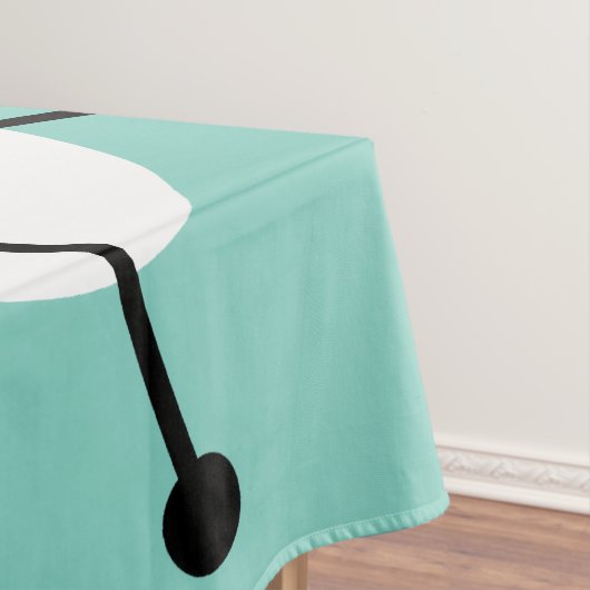 Dazzle Blue Tischdecke (Beispiel)