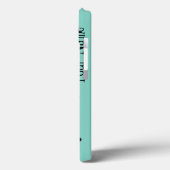 Dazzle Blue "Your Name" iPad-Fall Case-Mate iPhone Hülle (Rückseite / Links)