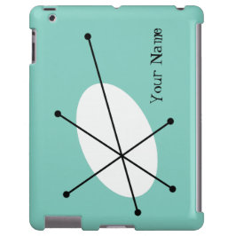 Dazzle Blue "Your Name" iPad-Fall Case-Mate iPhone Hülle
