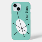 Dazzle Blue "Your Name" iPhone Gehäuse Case-Mate iPhone Hülle (Rückseite)