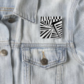 dazzle camouflage(black) button (Beispiel)