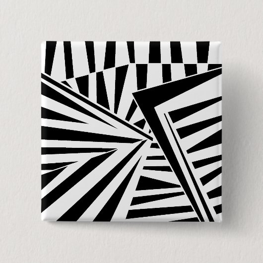 dazzle camouflage(black) button (Vorderseite)
