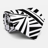 dazzle camouflage(black) krawatte (Gerollt)