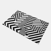 Dazzle Camouflage Fußmatte (Schrägansicht)