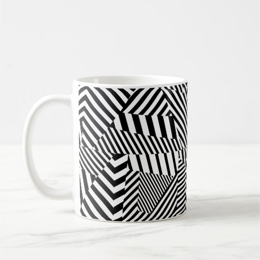 Dazzle Camouflage Kaffeetasse (Links)