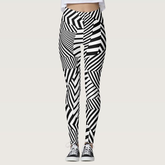Dazzle Camouflage Leggings (Vorderseite)