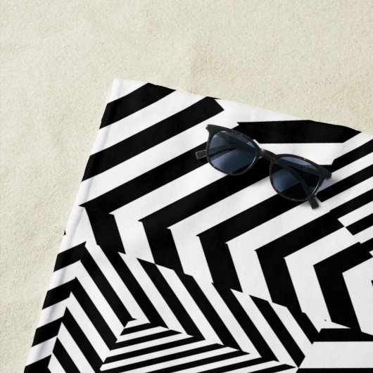 Dazzle Camouflage Strandtuch (Beispiel)