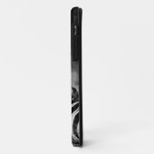 Dazzle der Zebra Monogramm Case-Mate iPhone Hülle (Hinten/Links)