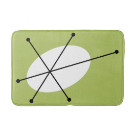 Dazzle Green Badematte