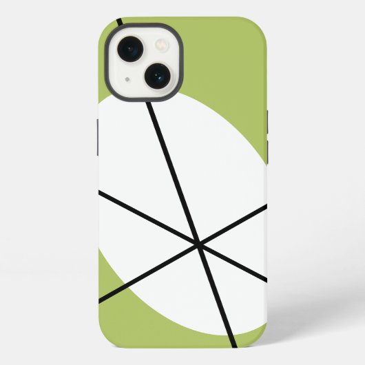 Dazzle Green iPad-Hülle iPhone Hülle (Rückseite)