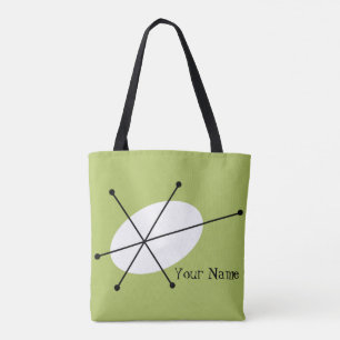 Dazzle Green text überall in der Tasche