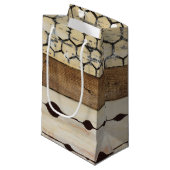 Dazzle II Kleine Geschenktüte (Vorderseite Schrägansicht)