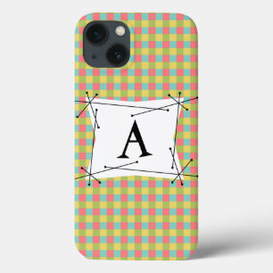 Dazzle Karo "Monogram" iPad Gehäuse vertikal Case-Mate iPhone Hülle