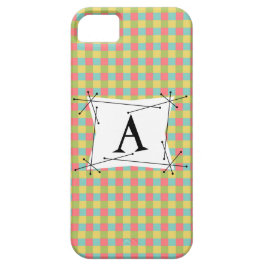 Dazzle Karo "Monogram" iPhone Gehäuse vertikal Case-Mate iPhone Hülle