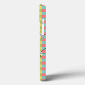 Dazzle Karo 'Name' iPad Mini Gehäuse vertikal Case-Mate iPhone Hülle (Rückseite / Links)