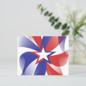 Dazzle Me Patriotic Postcard Postkarte (Stehend Vorderseite)
