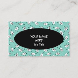 Dazzle Multi Blue Visitenkarte schwarz