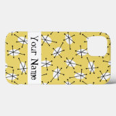 Dazzle Multi-Yellow 'Name' iPad Gehäuse Case-Mate iPhone Hülle (Rückseite (Horizontal))