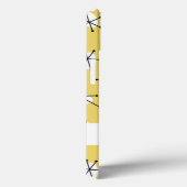 Dazzle Multi-Yellow 'Name' iPad Gehäuse Case-Mate iPhone Hülle (Rückseite / Rechts)