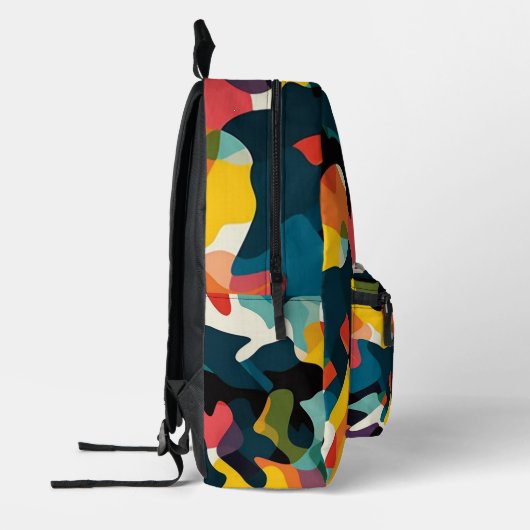 Dazzle Paiting Pattern Comouflage Bedruckter Rucksack (Links)