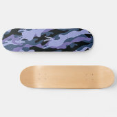 Dazzle Pattern Skateboard (Horizontal)