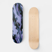Dazzle Pattern Skateboard (Vorderseite)