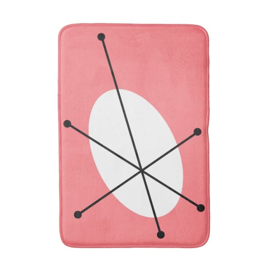 Dazzle Pink Badematte (Vorderseite Vertikal)