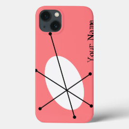 Dazzle Pink "Ihr Name" iPad Mini Fall Case-Mate iPhone Hülle