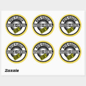 Dazzle Rebel Rides Sticker (Blatt)