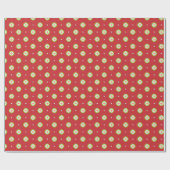 Dazzle Red Wrapping Paper Geschenkpapier (Flach)