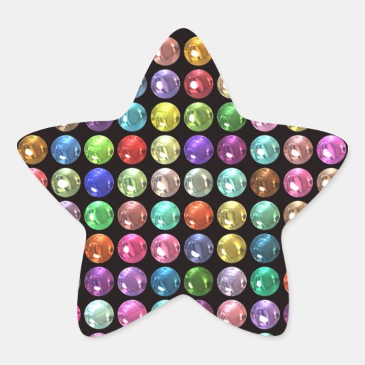 DAZZLE Stern-Aufkleber (Vorderseite)