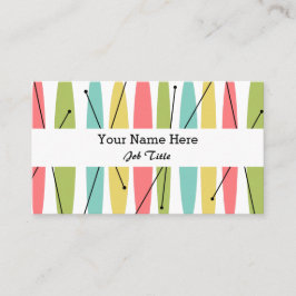 Dazzle Strip Visitenkarte weiß