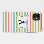 Dazzle Stripe Classic "Monogram" iPhone Gehäuse Case-Mate iPhone Hülle (Rückseite (Horizontal))