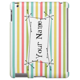 Dazzle Stripe Klassischer Name iPad horizontal Case-Mate iPhone Hülle
