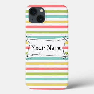 Dazzle Stripe Klassischer Name iPad Mini Vertikal Case-Mate iPhone Hülle