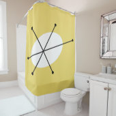 Dazzle Yellow Duschvorhang (Beispiel)